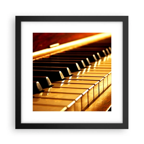 Poster in einem schwarzem Rahmen - Endlose Möglichkeiten - 30x30 cm