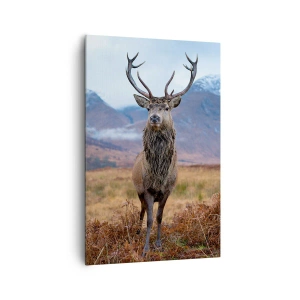 Bild auf Leinwand - Leinwandbild - Auf eigenem Land - 80x120 cm