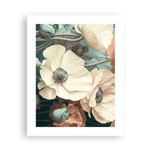 Poster - Flüstern von Mohnblumen - 40x50 cm