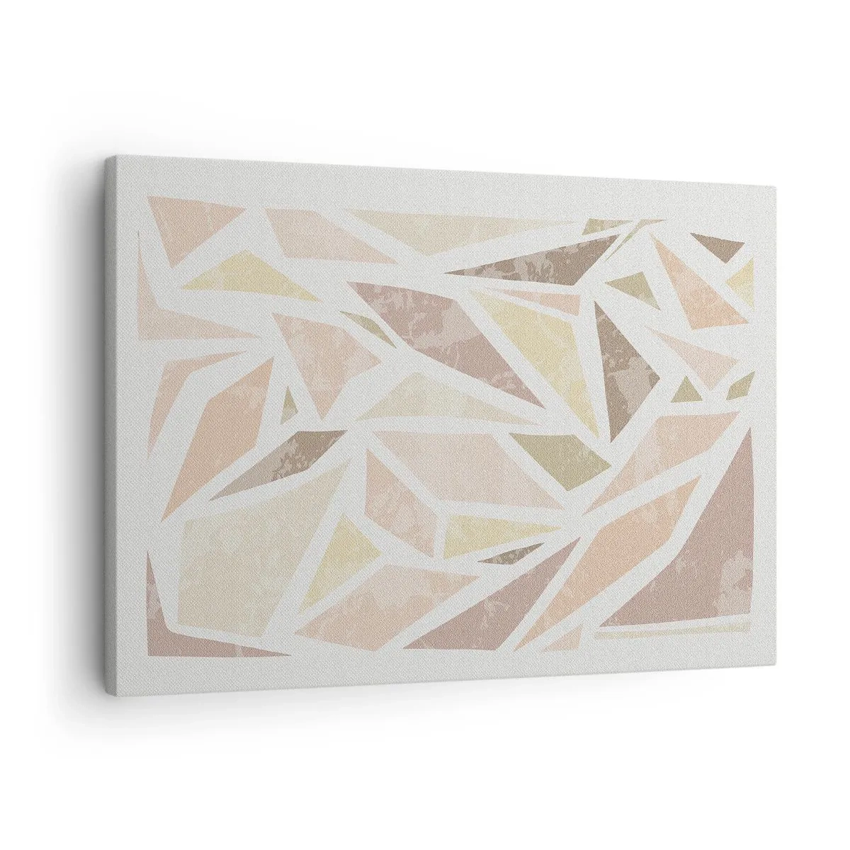 Bild auf Leinwand - Leinwandbild - Buntglas-Komposition - 70x50 cm