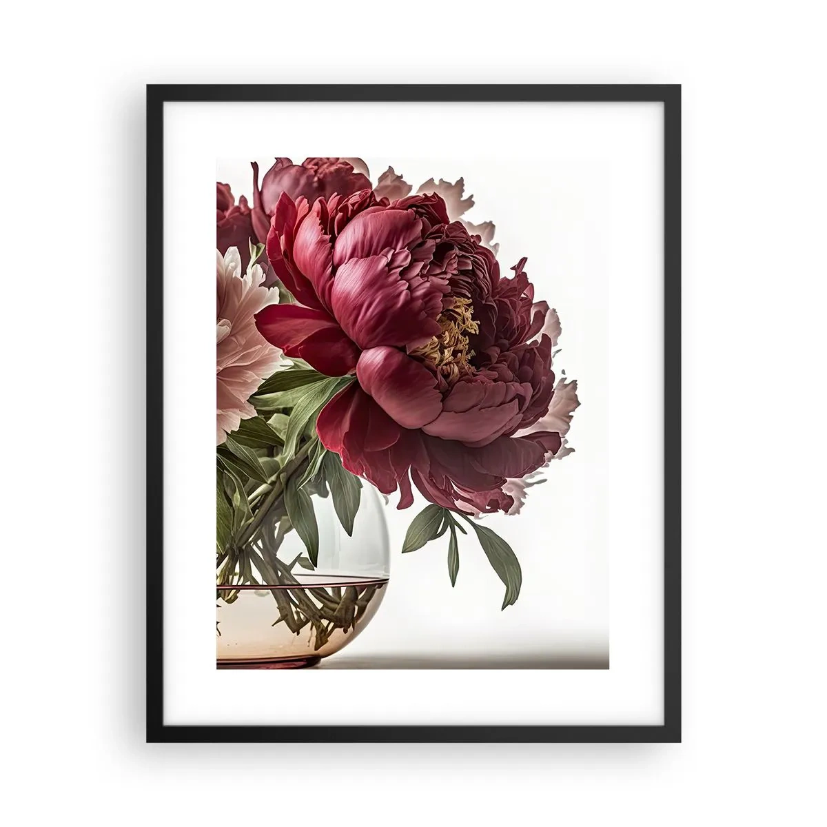 Poster in einem schwarzem Rahmen - In voller Schönheit - 40x50 cm