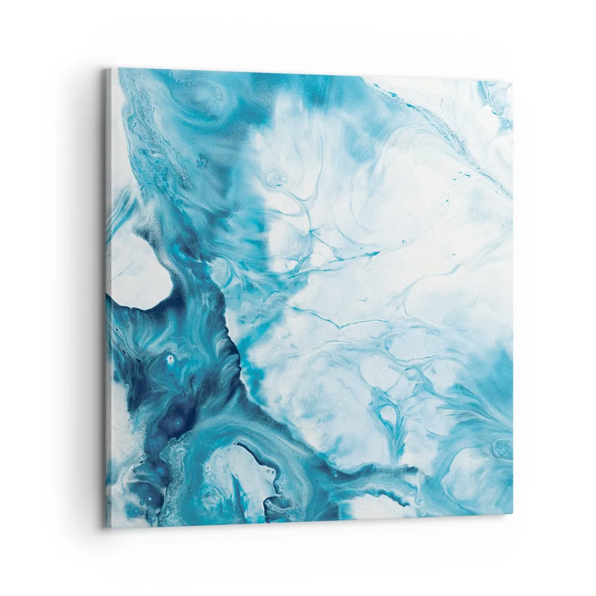 Bild auf Leinwand - Leinwandbild - Blaues Konzert - 60x60 cm