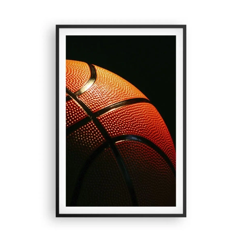 Poster in einem schwarzem Rahmen - Schön wie ein Planet - 61x91 cm