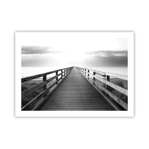 Poster - In die Ferne ... - 70x50 cm