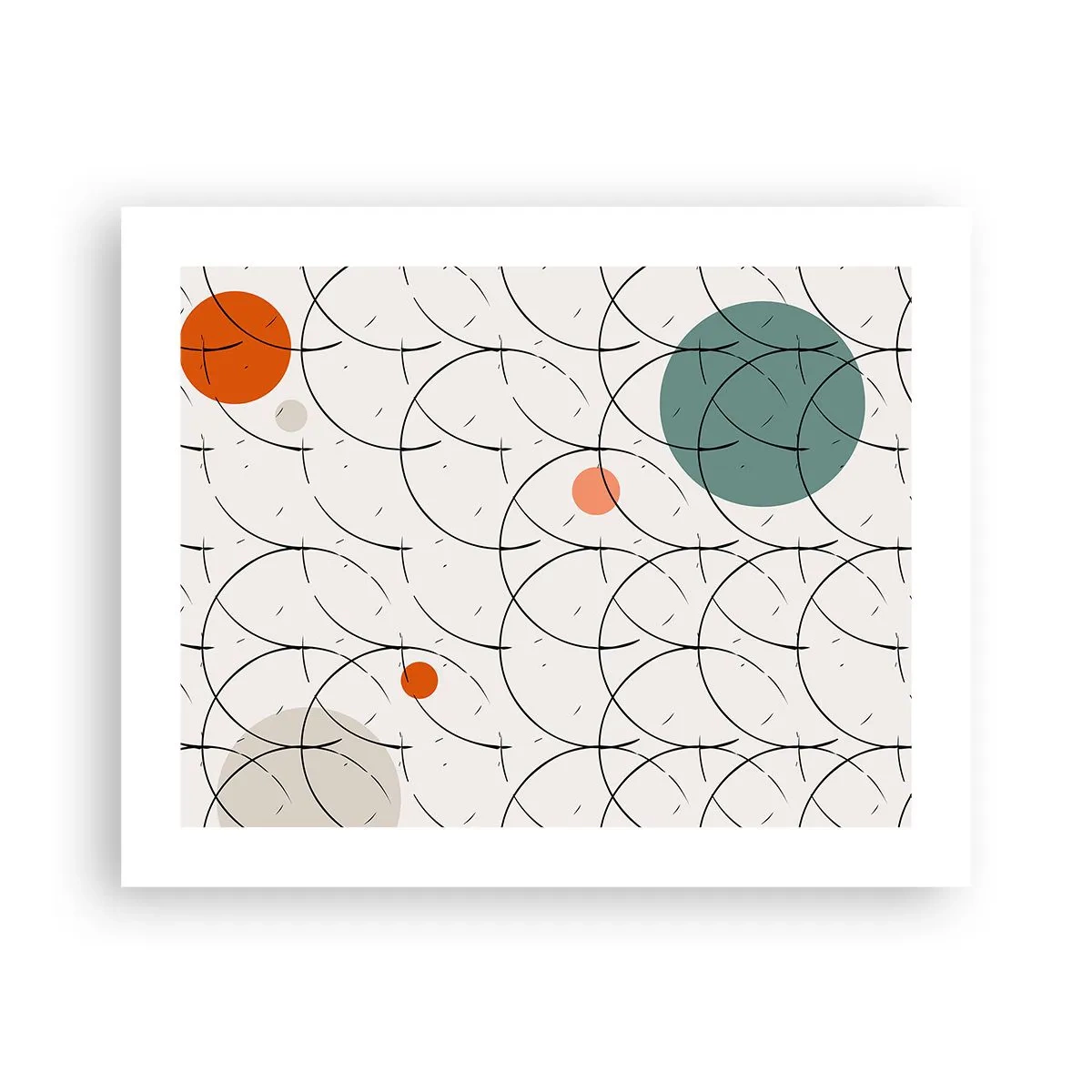 Poster - Im Pop-Art-Geist - 50x40 cm