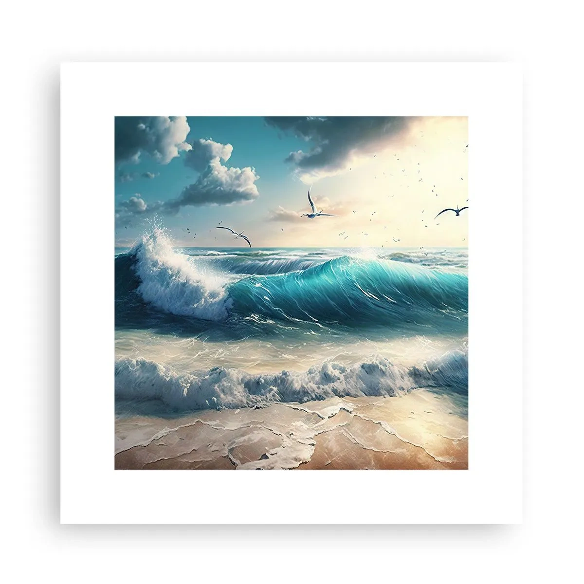 Poster - Es summt nur für dich - 30x30 cm