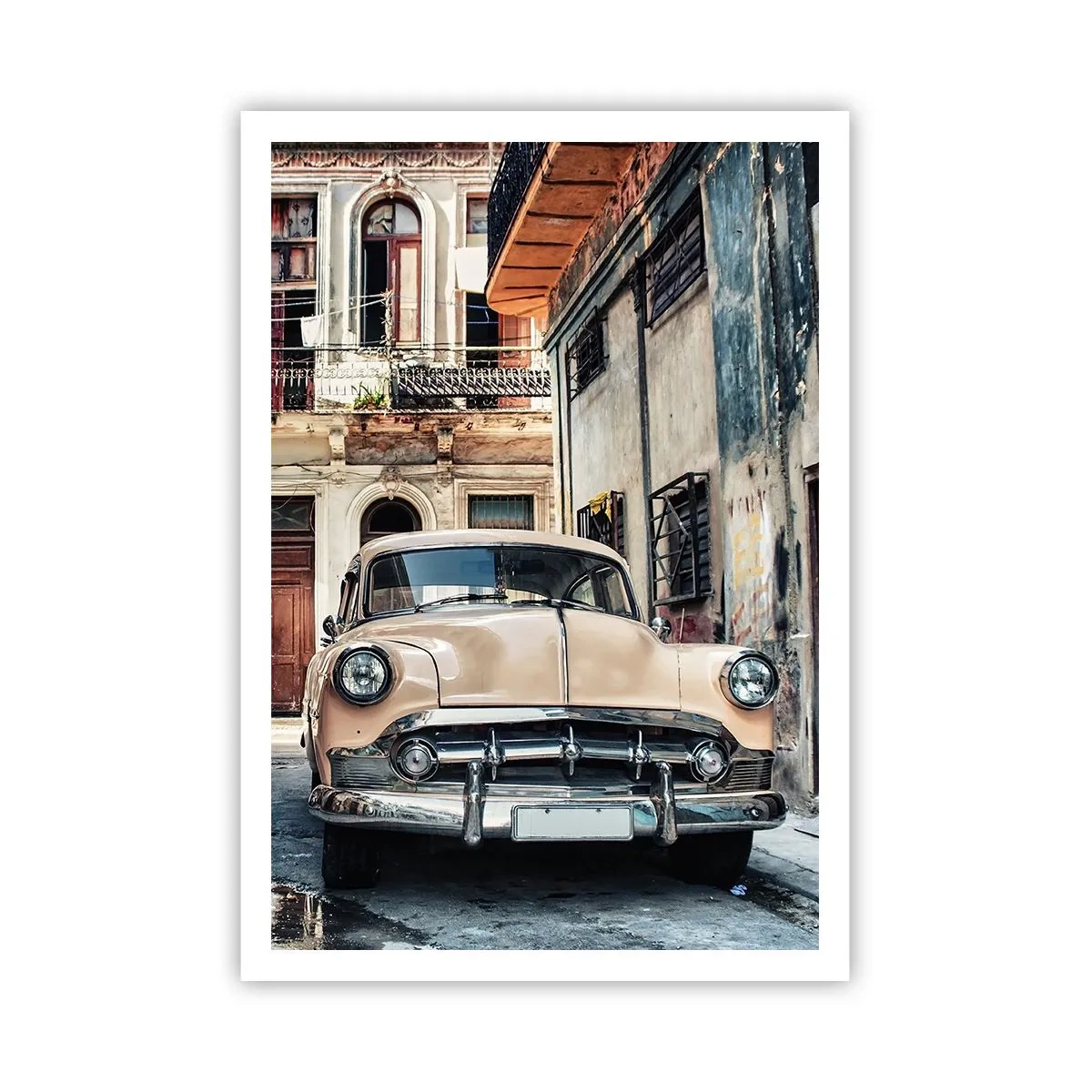 Poster - Die Siesta in Havanna - 70x100 cm