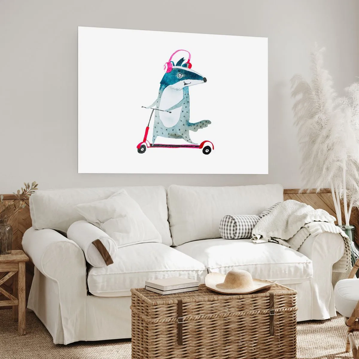 Poster - Dachsfreude - 40x30 cm