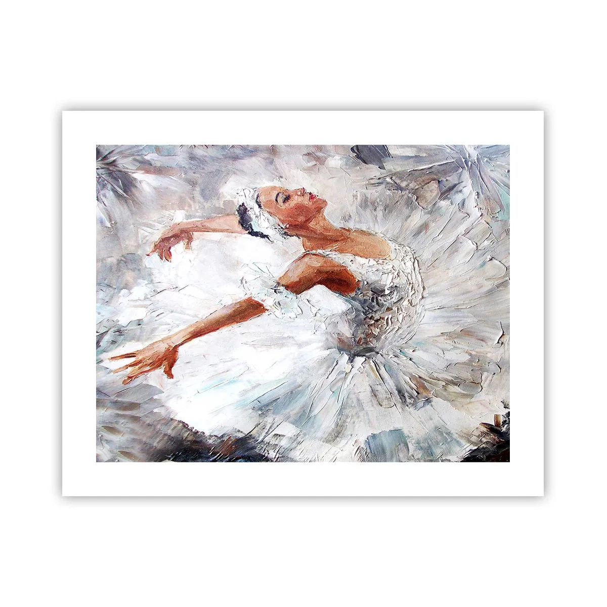 Poster - Zart und leicht wie Tüll - 50x40 cm