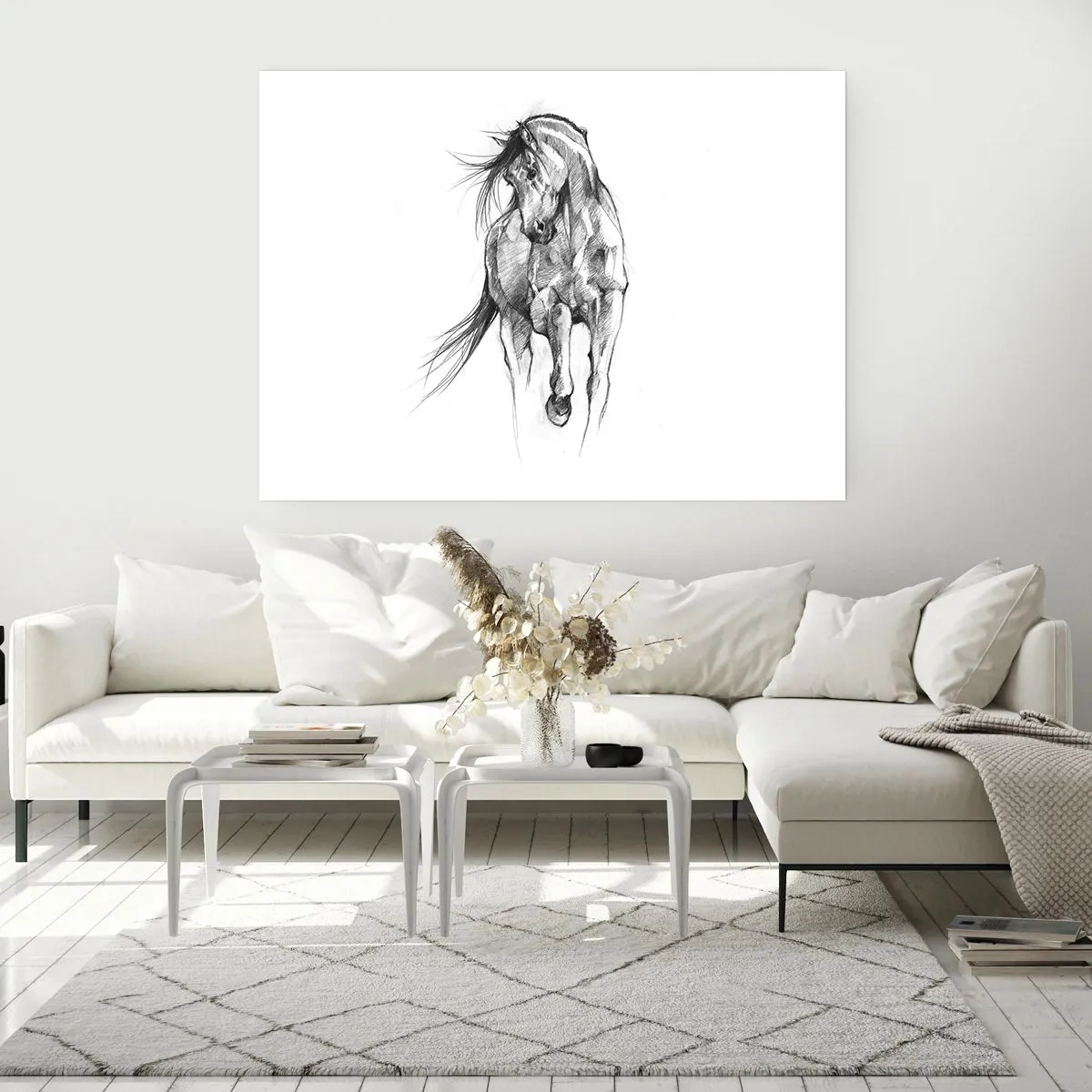 Poster - Im anmutigen Trab - 70x50 cm