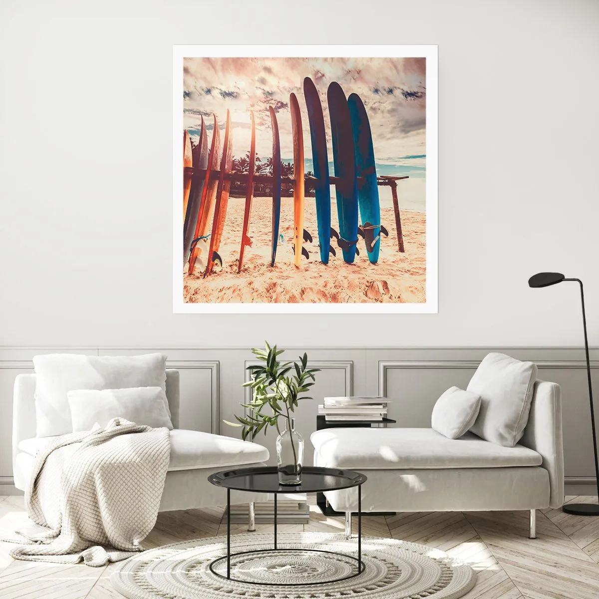 Poster - Gute Nacht bis morgen - 30x30 cm