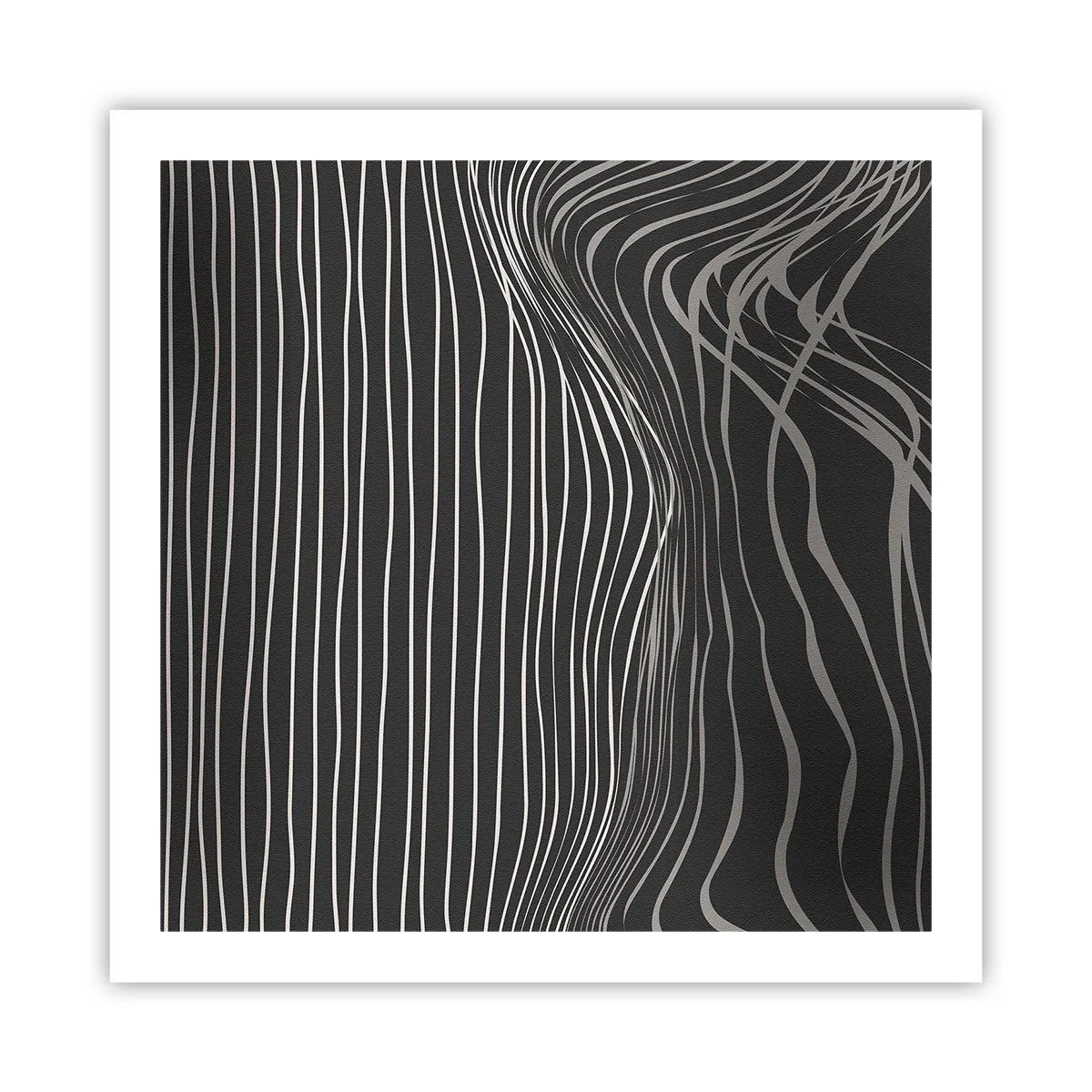 Poster - Rhythmus und Akzent - 60x60 cm