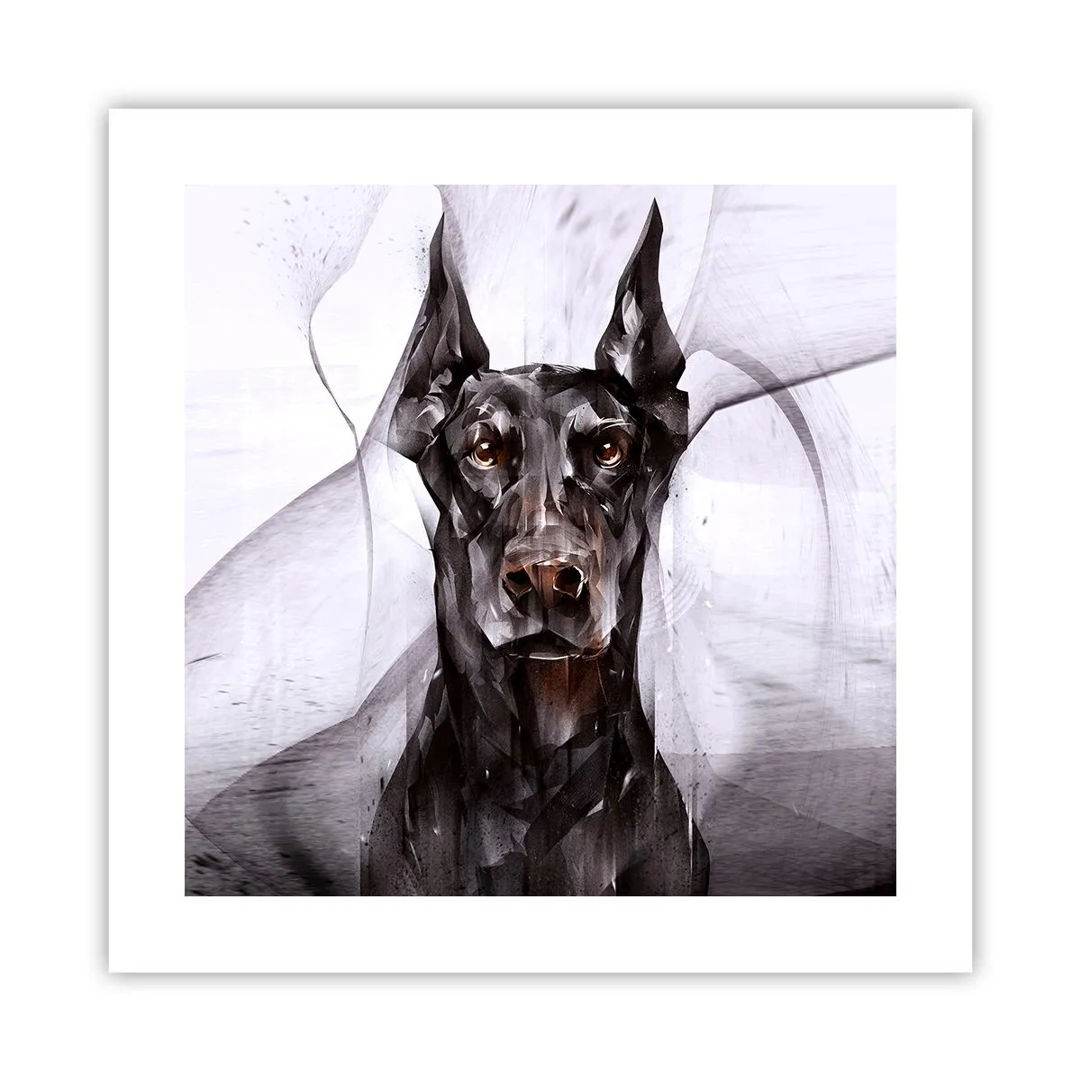 Poster - Edelgeboren - 40x40 cm