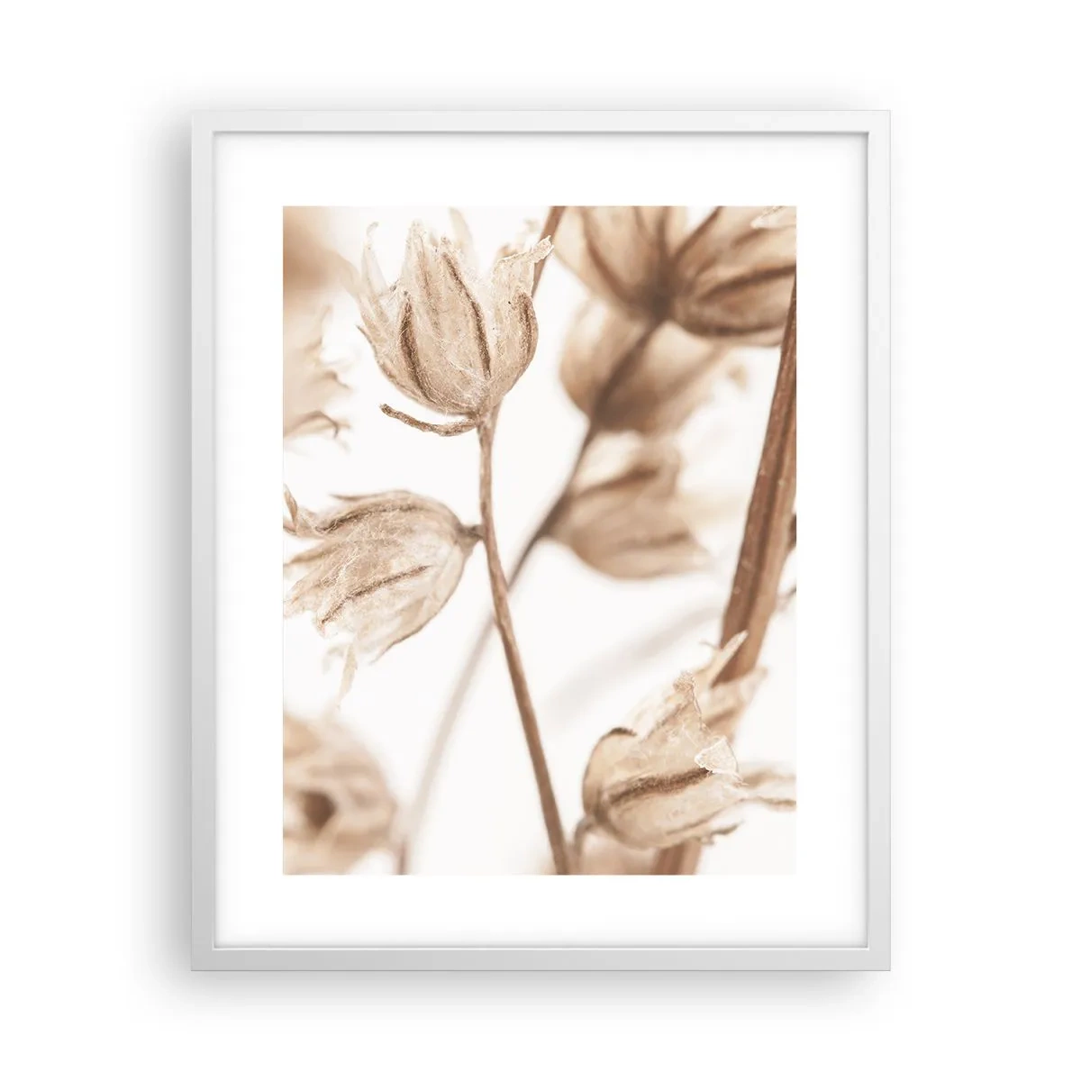 Poster in einem weißen Rahmen - Sie rufen am Ende des Sommers an - 40x50 cm