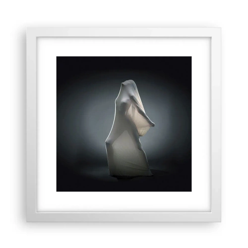 Poster in einem weißen Rahmen - Versteckte Wünsche - 30x30 cm