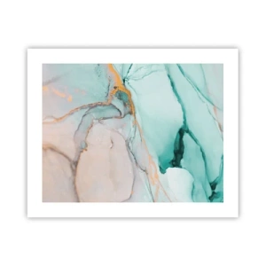 Poster - Ein Tanz der Formen und Farben - 50x40 cm