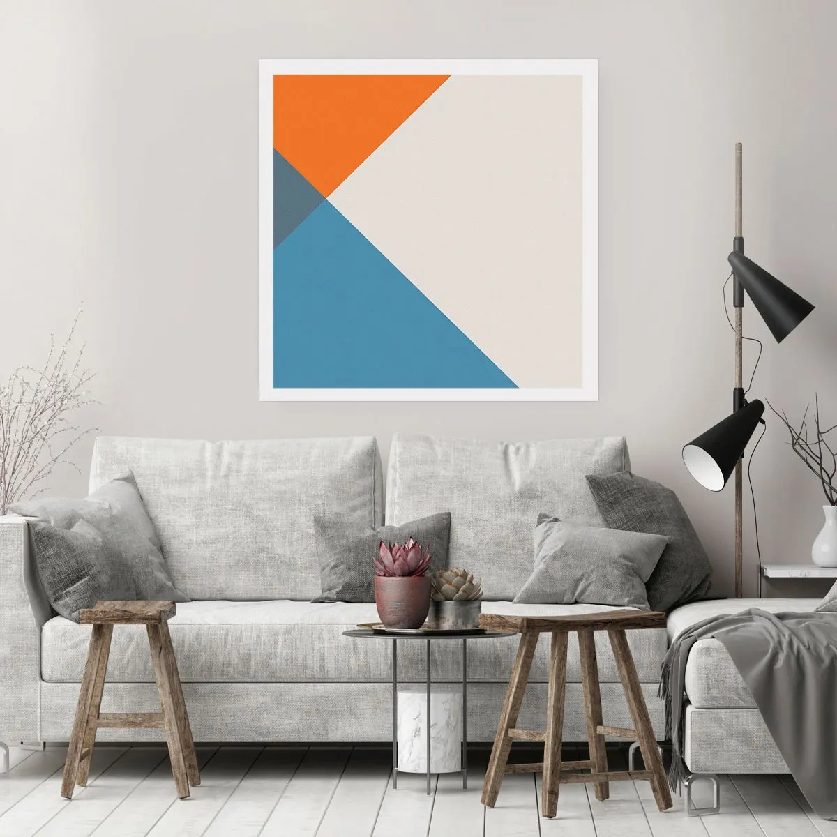 Poster - In einem Winkel… - 30x30 cm