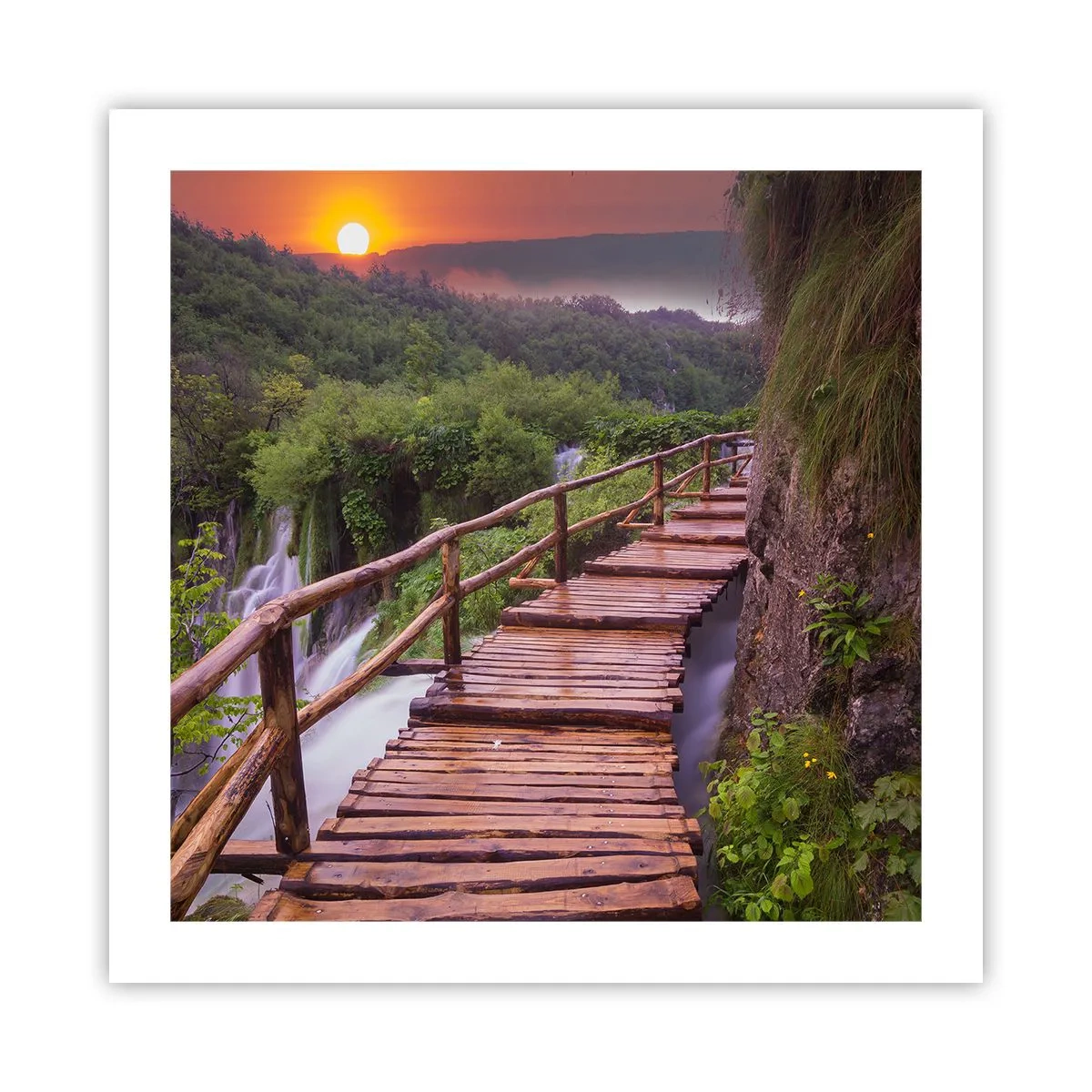Poster - Schönheit jenseits des Glaubens - 50x50 cm