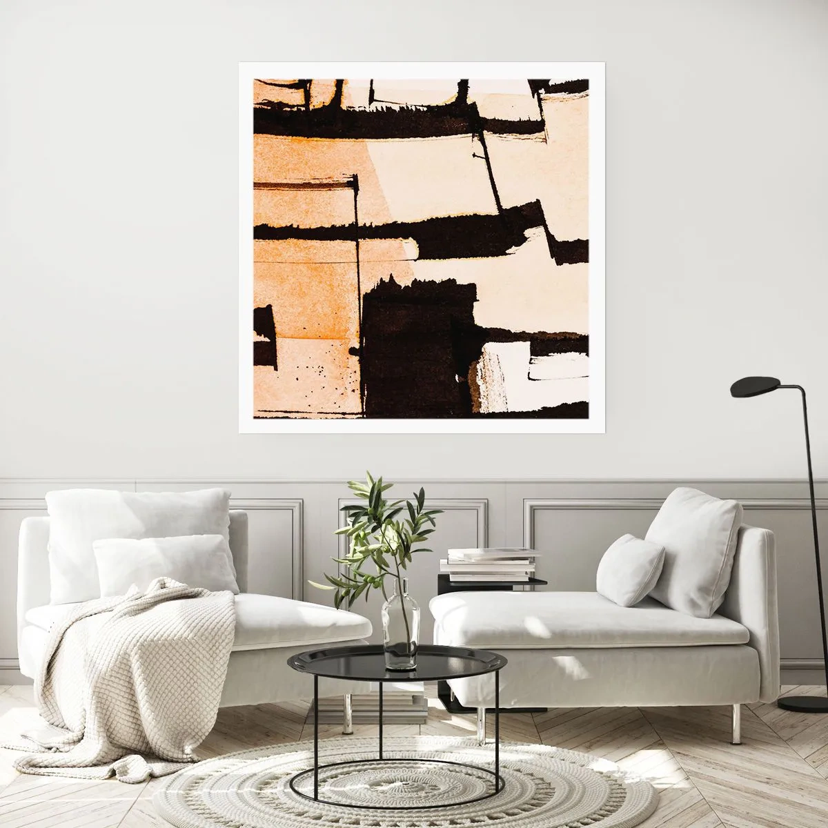 Poster - Also doch Ordnung - 60x60 cm