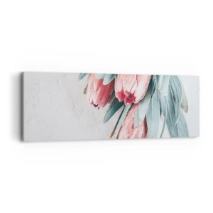 Bild auf Leinwand - Leinwandbild - Schämen sich für ihre eigene Schönheit - 90x30 cm