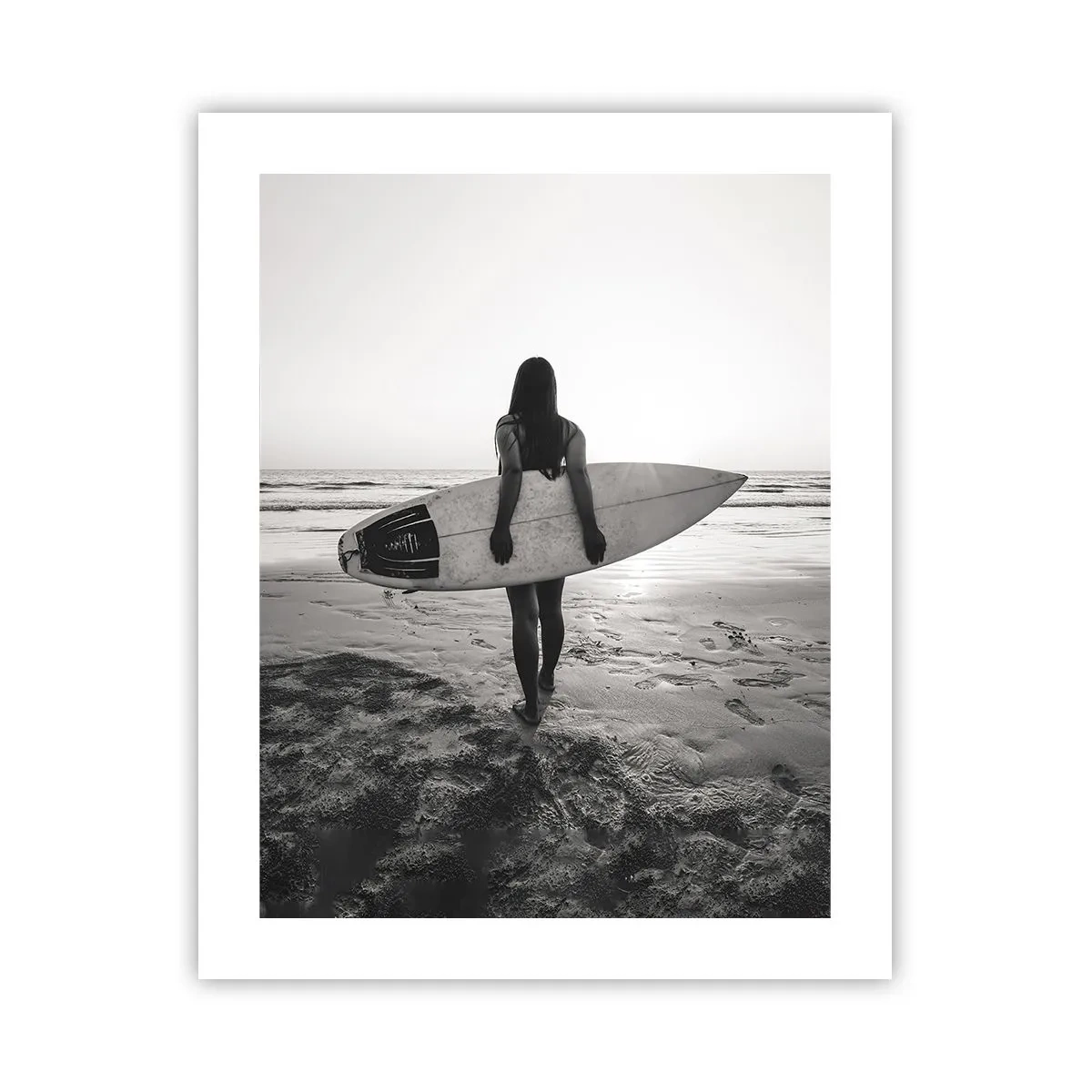 Poster - Die Tochter der Meereswelle - 40x50 cm