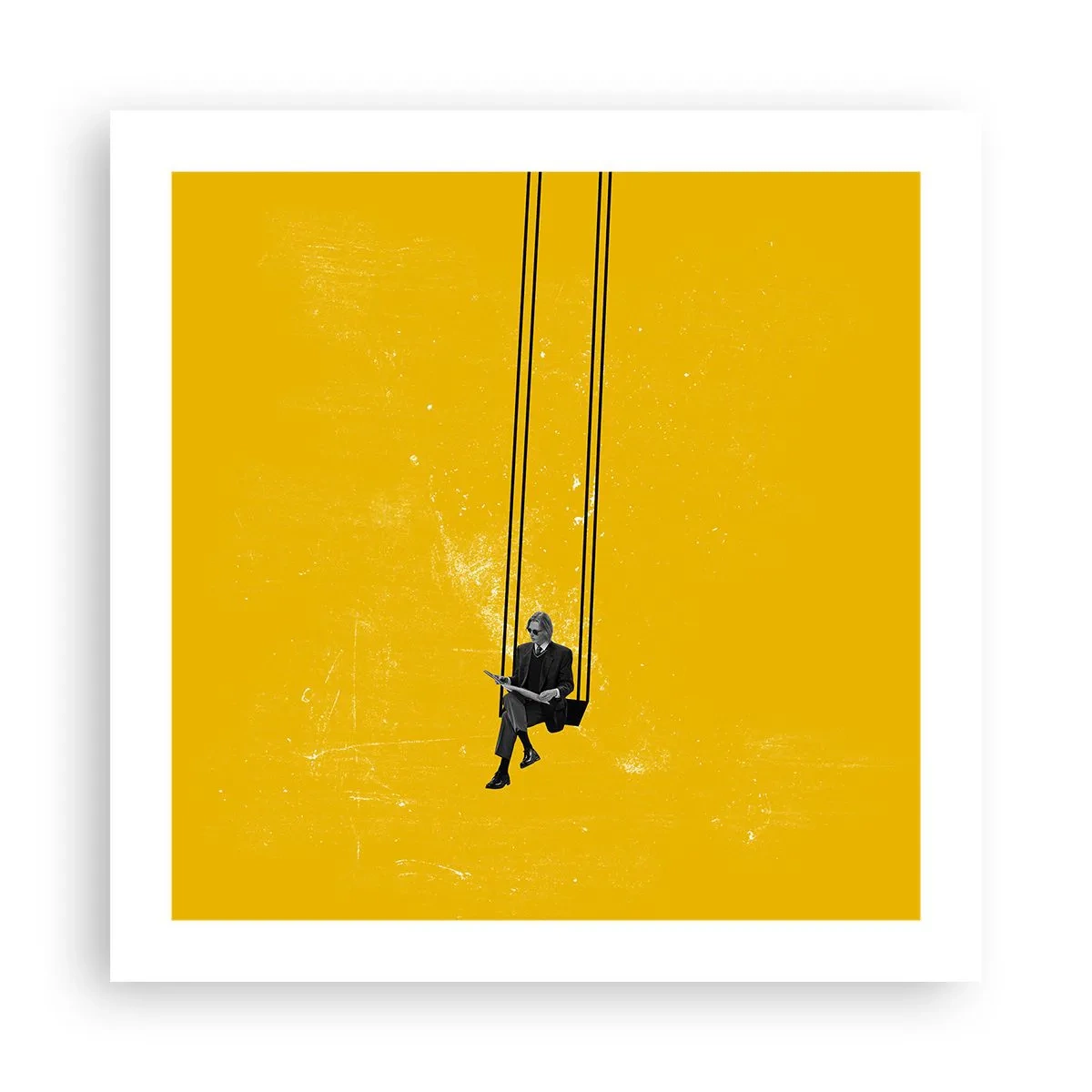 Poster - Tag wie jeder andere - 50x50 cm