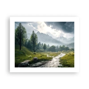 Poster - Hin und zurück - 50x40 cm