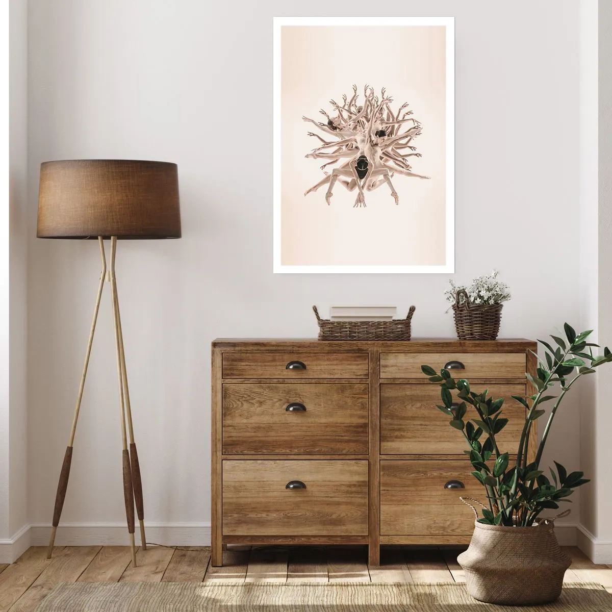 Poster - Aufblühen im Tanz - 61x91 cm