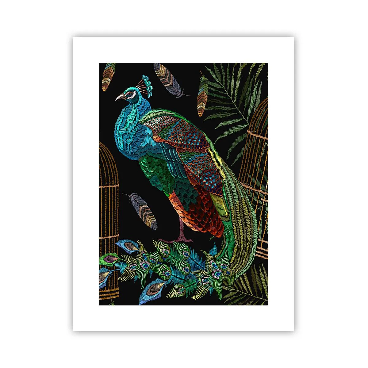 Poster - In königlichen Gewändern - 30x40 cm