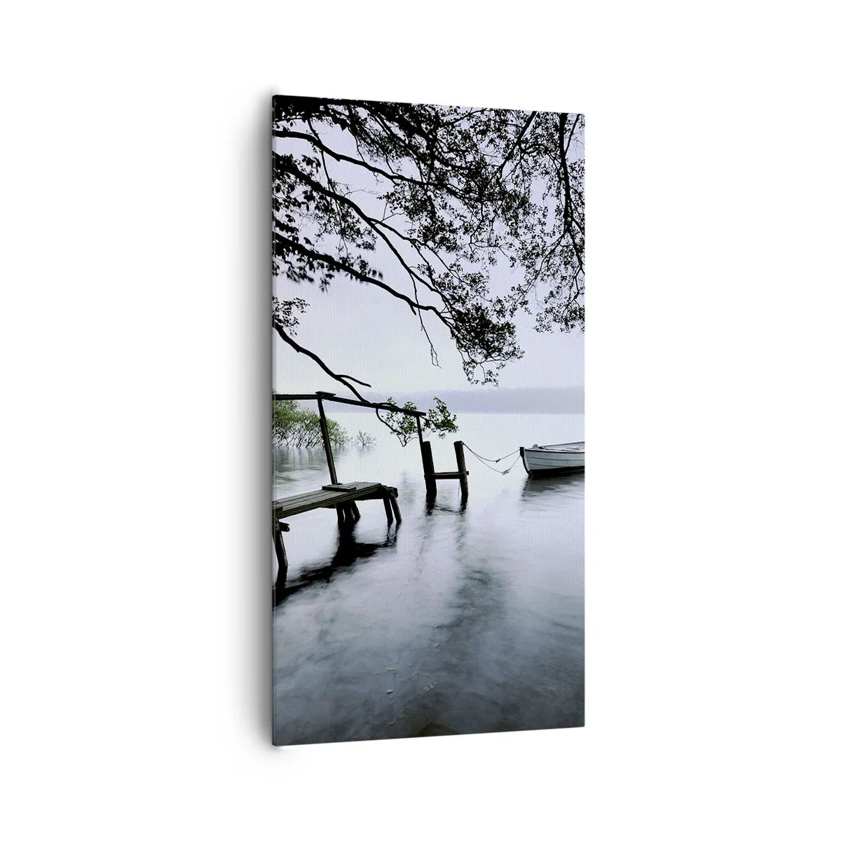 Bild auf Leinwand - Leinwandbild - Du ruhst dich schon aus - 65x120 cm