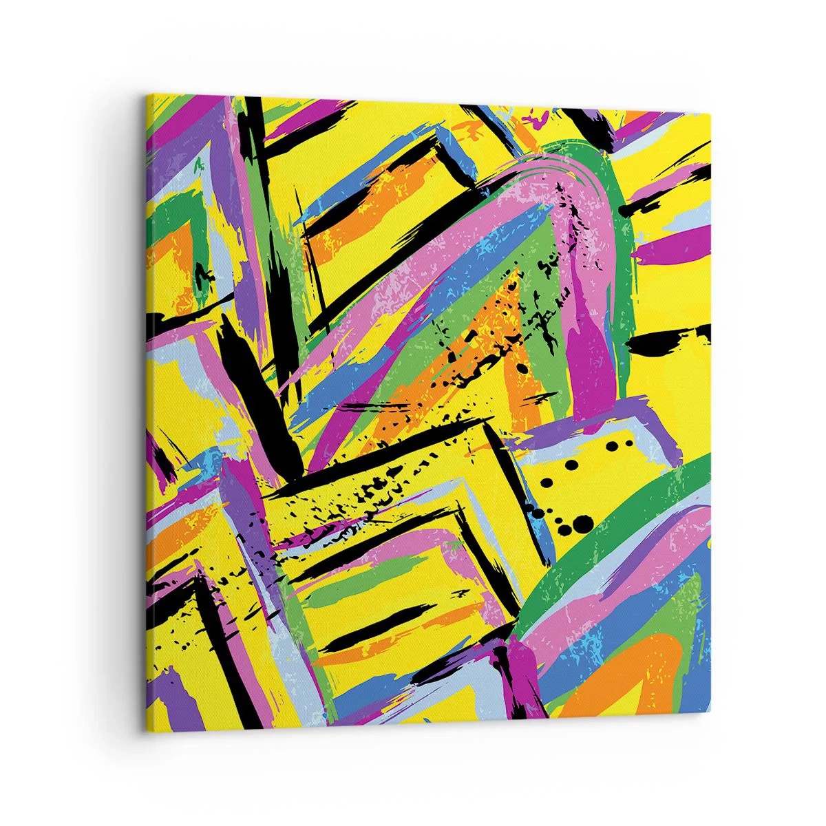 Bild auf Leinwand - Leinwandbild - Bis sie vor Freude schreit - 50x50 cm