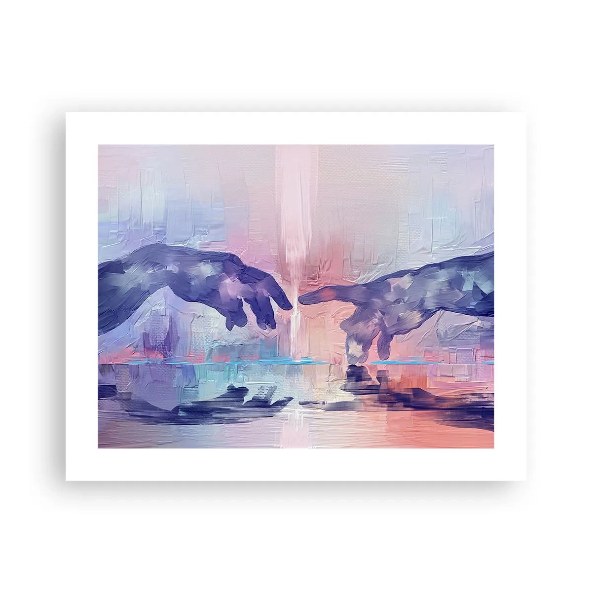 Poster - Göttlicher Funke des Lebens - 50x40 cm