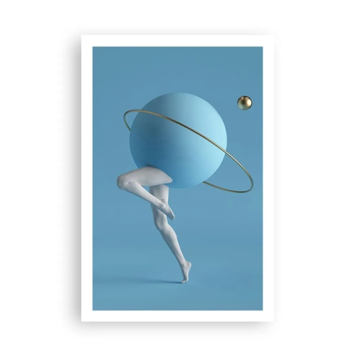 Poster - Und die Planeten spielen verrückt - 61x91 cm