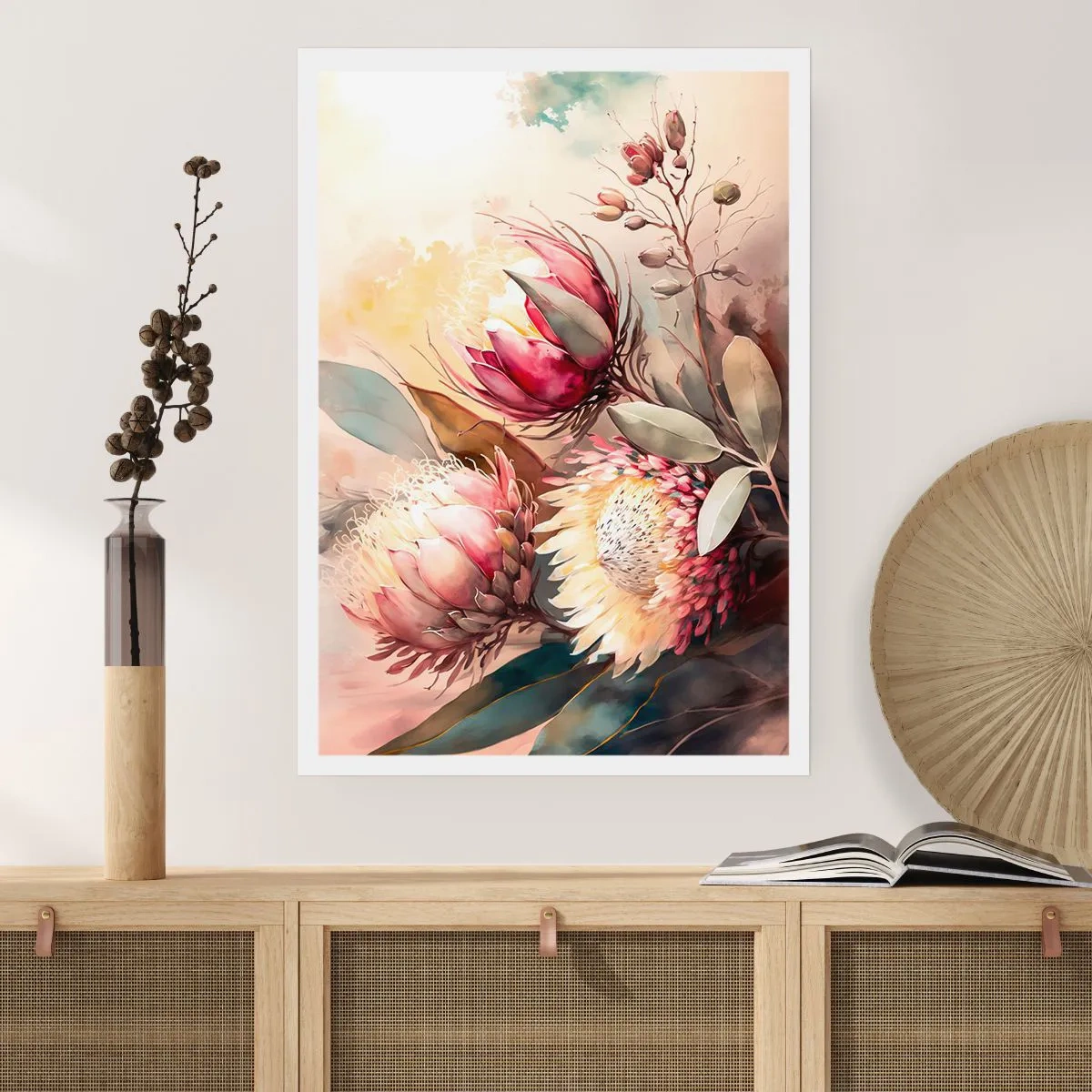 Poster - Im Profil und en face - 70x100 cm