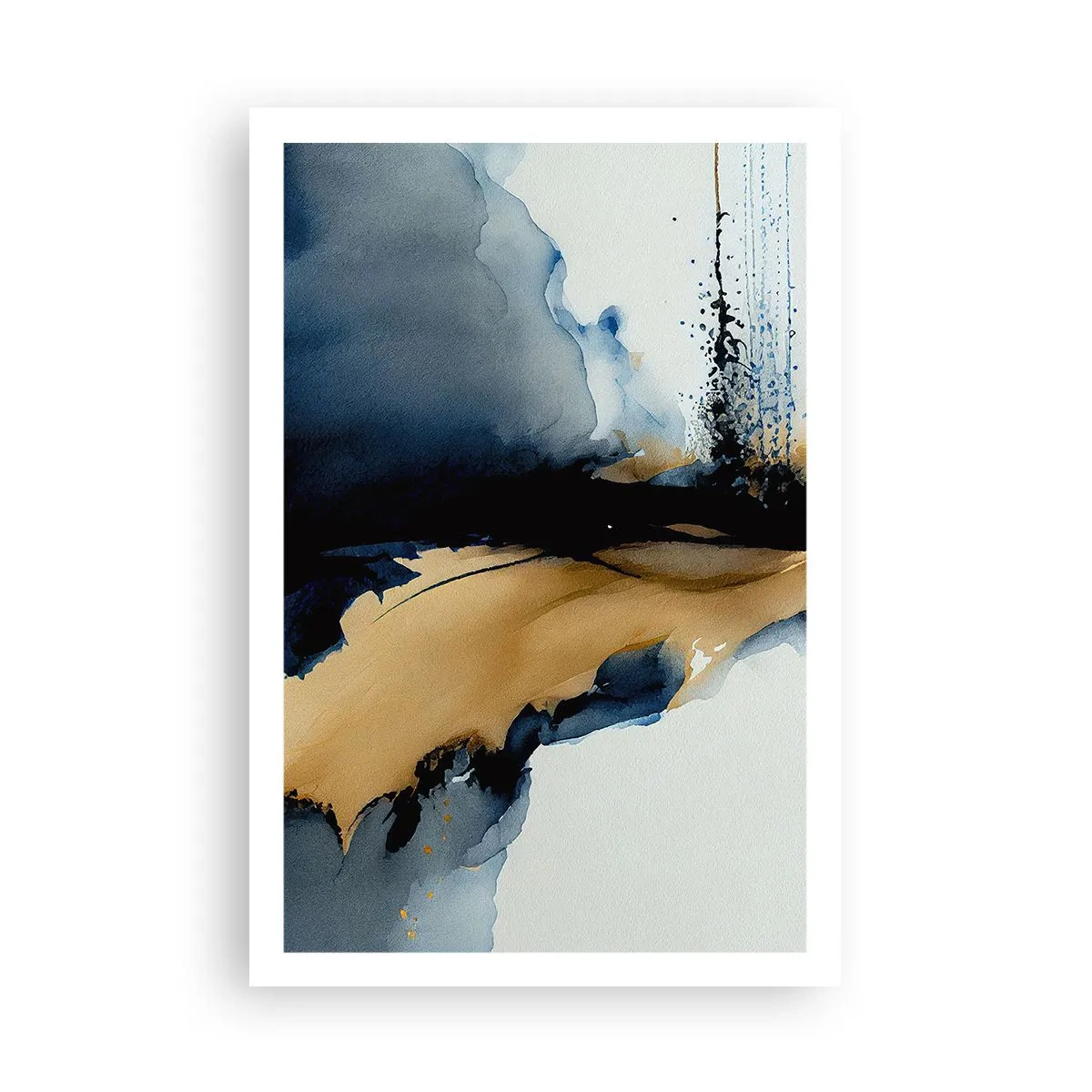 Poster - Hinter dem Vorhang - 61x91 cm