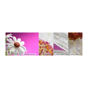 Fototapeten Muster Premium Canvas - Bescheiden in seiner Schönheit - Blume, Natur, Garten - 100x30 cm
