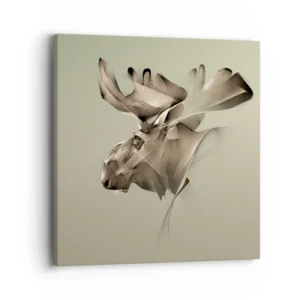 Bild auf Leinwand - Leinwandbild - Die sanfte Kraft des Friedens - 40x40 cm