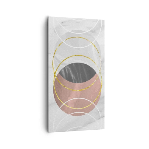 Bild auf Leinwand - Leinwandbild - Musik der Sphären - 55x100 cm