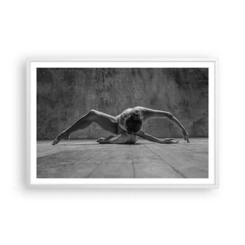 Poster in einem weißen Rahmen - Symmetrie gefunden - 91x61 cm