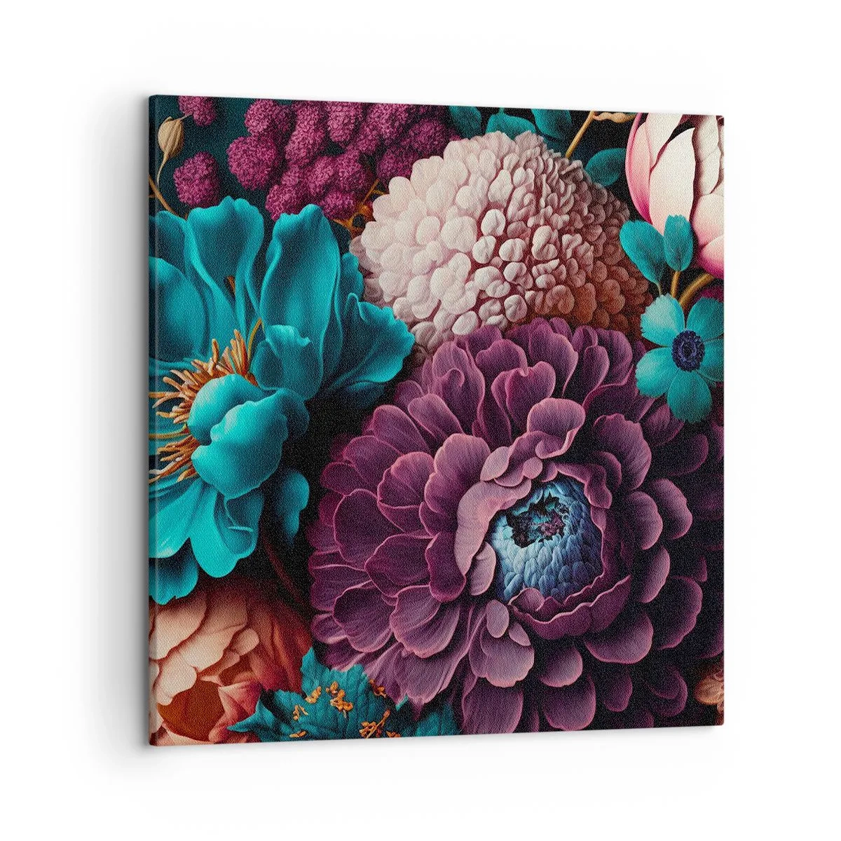 Bild auf Leinwand - Leinwandbild - Natur in Hülle und Fülle - 50x50 cm