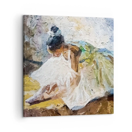 Bild auf Leinwand - Leinwandbild - Aus einem Gemälde von Degas - 60x60 cm