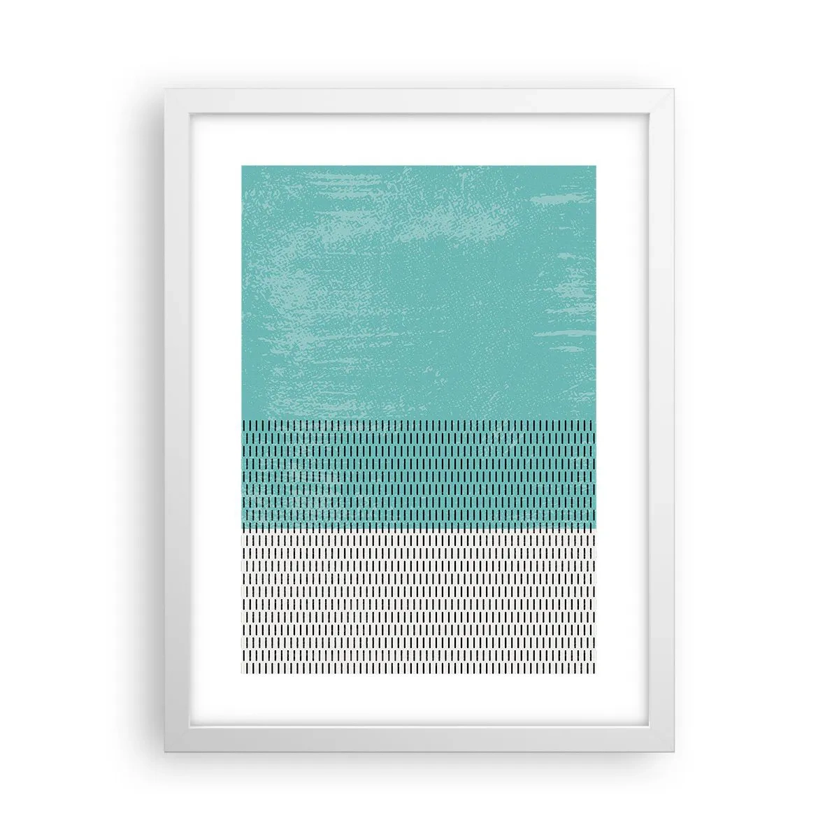 Poster in einem weißen Rahmen - Eine ausgewogene Komposition - 30x40 cm