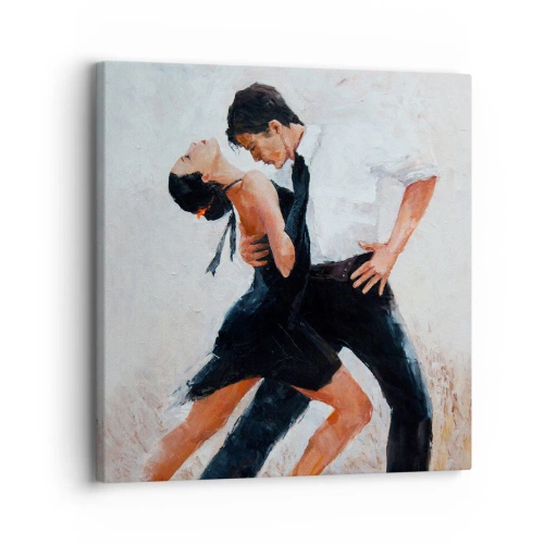 Bild auf Leinwand - Leinwandbild - Tango meiner Träume und Träume - 30x30 cm