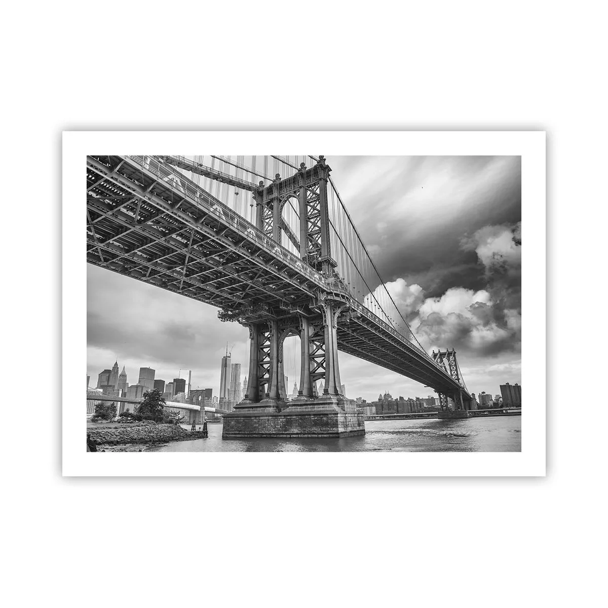 Poster - Ins Herz der Stadt - 70x50 cm