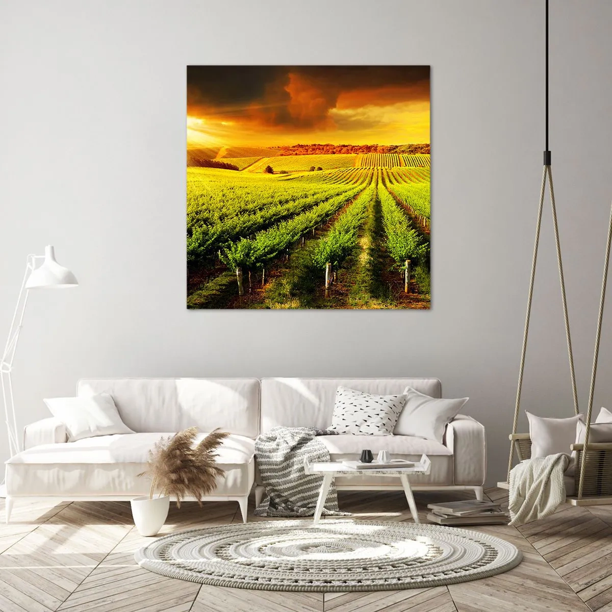 Bild auf Leinwand - Leinwandbild - Unter der australischen Sonne - 60x60 cm