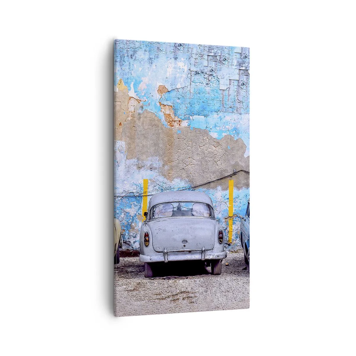 Bild auf Leinwand - Leinwandbild - Treffen der Veteranen - 55x100 cm