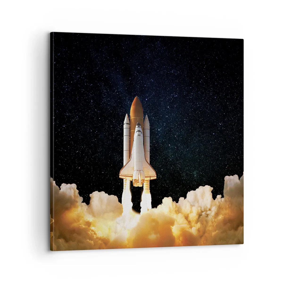 Bild auf Leinwand - Leinwandbild - Ad Astra! - 60x60 cm