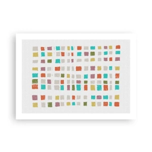 Poster - Unbekanntes Spiel - 70x50 cm