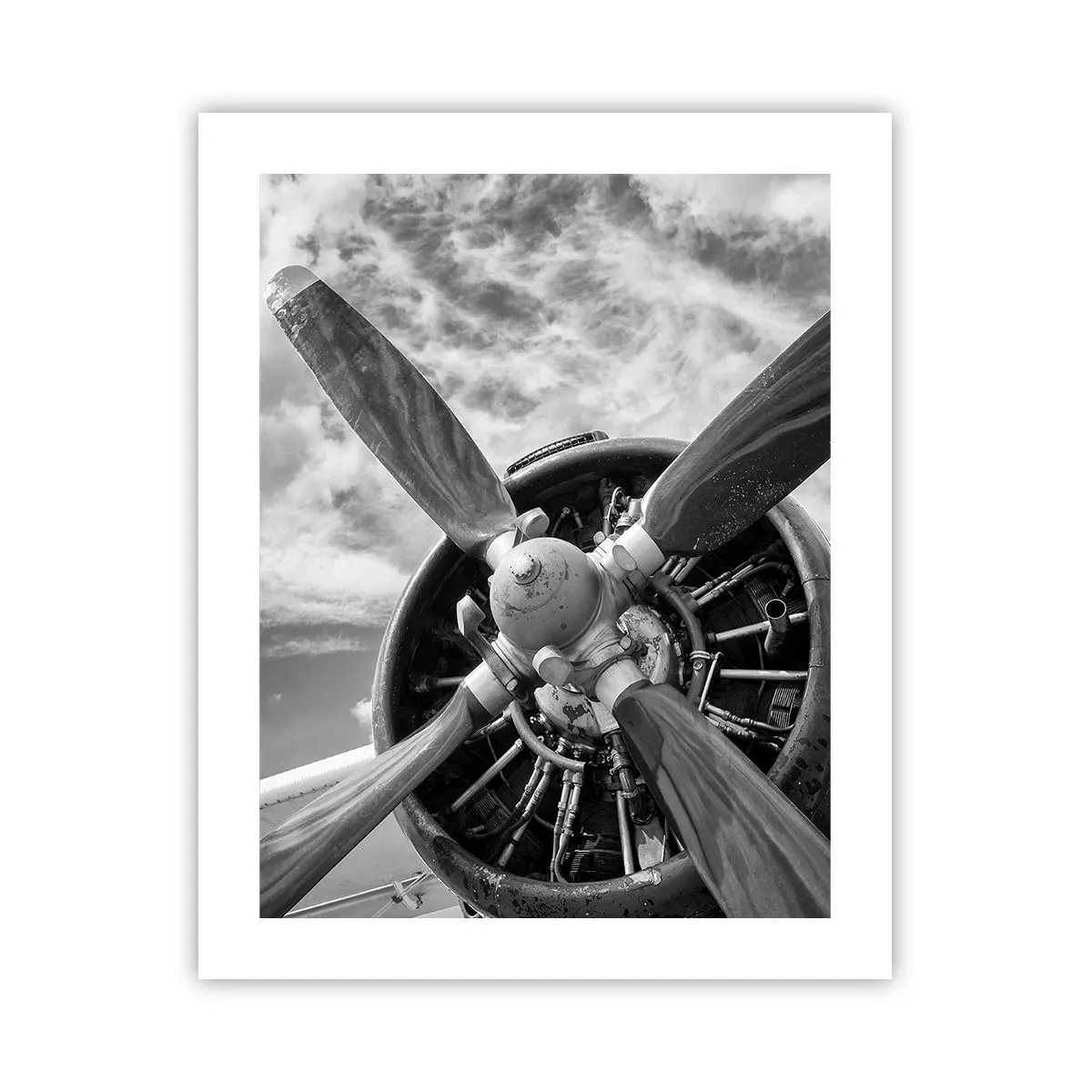 Poster - Eroberer der Lüfte - 40x50 cm