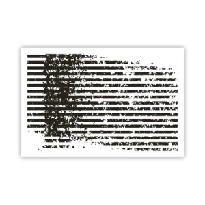 Poster - Rhythmus und Rauschen - 91x61 cm